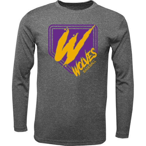 CUSTOMIZABLE LBJ Wolves Baseball Adult L/S Dri-Fit  Thumbnail